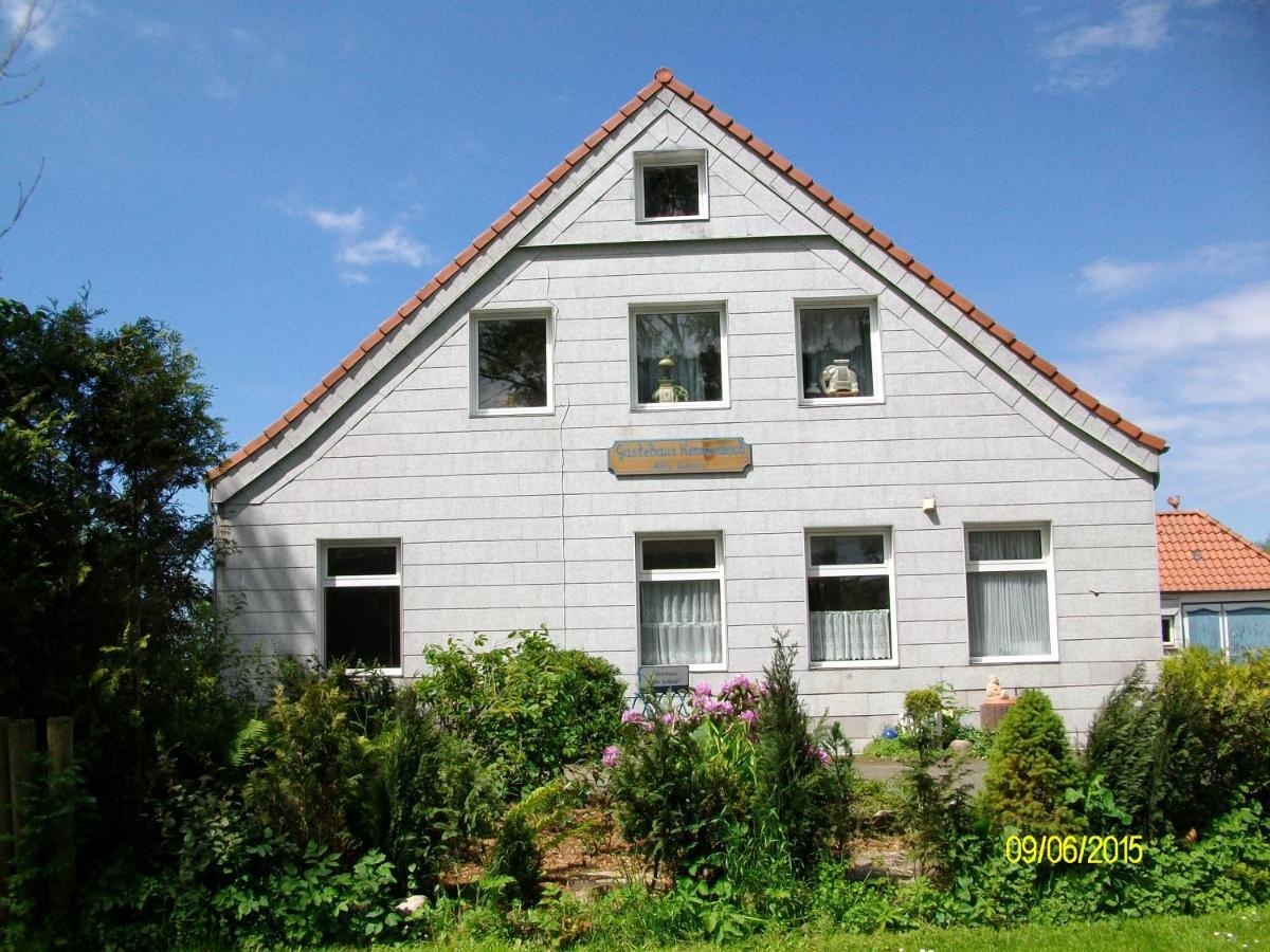 Gaestehaus Hemmerdeich-Alte Schule Oldenswort Extérieur photo